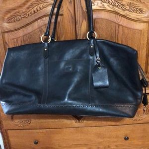 Dooney and Bourke leather weekender bag